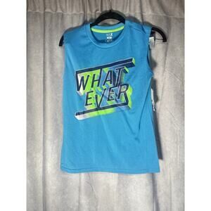 Max & Olivia Kids Boy's Blue whatever T-Shirt boys L 12/14